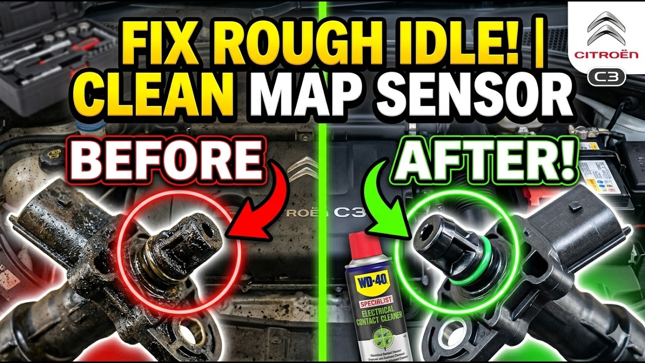 How to Clean the MAP Sensor on a Citroen C3