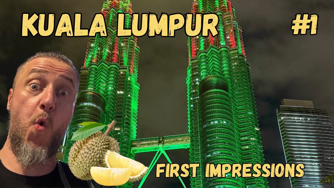 Kuala Lumpur - street food, durian i niesamowite widoki!