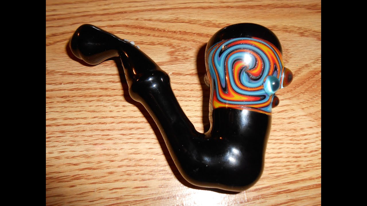 Blowing Glass Heady 4 section Sherlock with Reversals 8-1-13 @K2Glass
