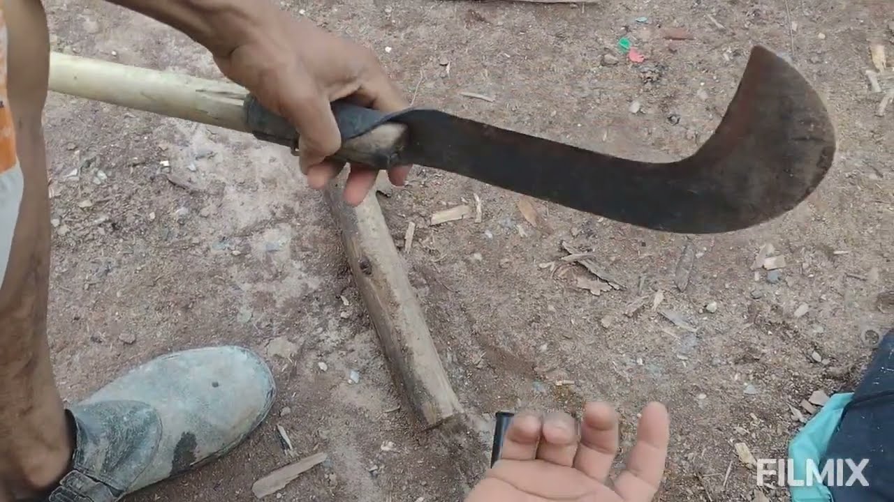 como amolar foice no Esmerilhadeira