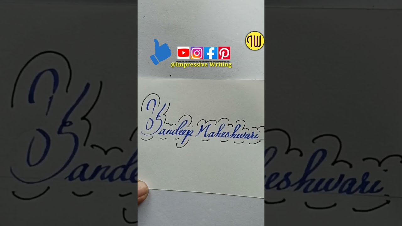 PRINTABLE MODERN CALLIGRAPHY PRACTICE SHEETS|BEGINNERS #shorts #impressivewriting #sandeepmaheshwari