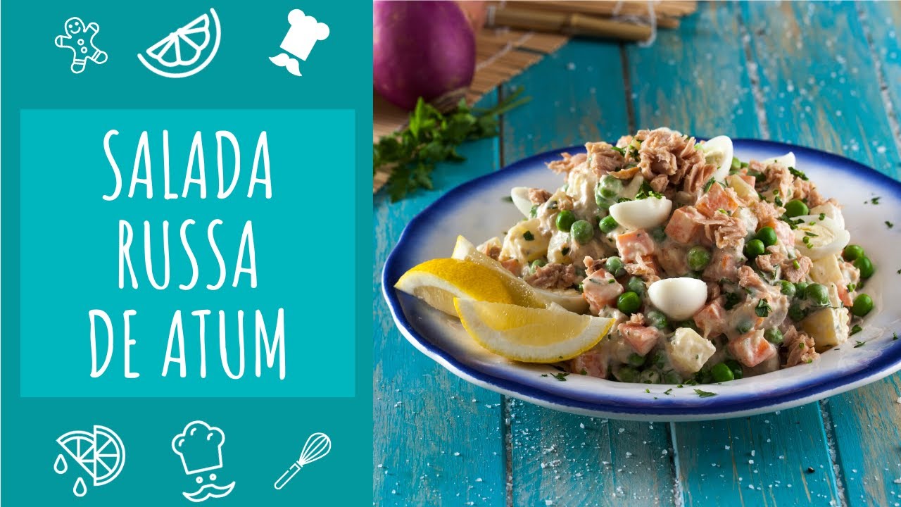 Salada russa de atum (rápida e fresca)