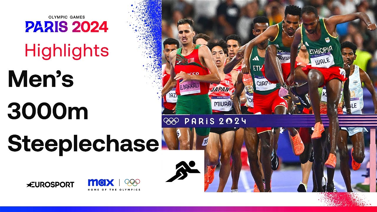 SUPER FINISH! 🔥 | Men's 3000m Steeplechase Final Highlights | #Paris2024 #Olympics