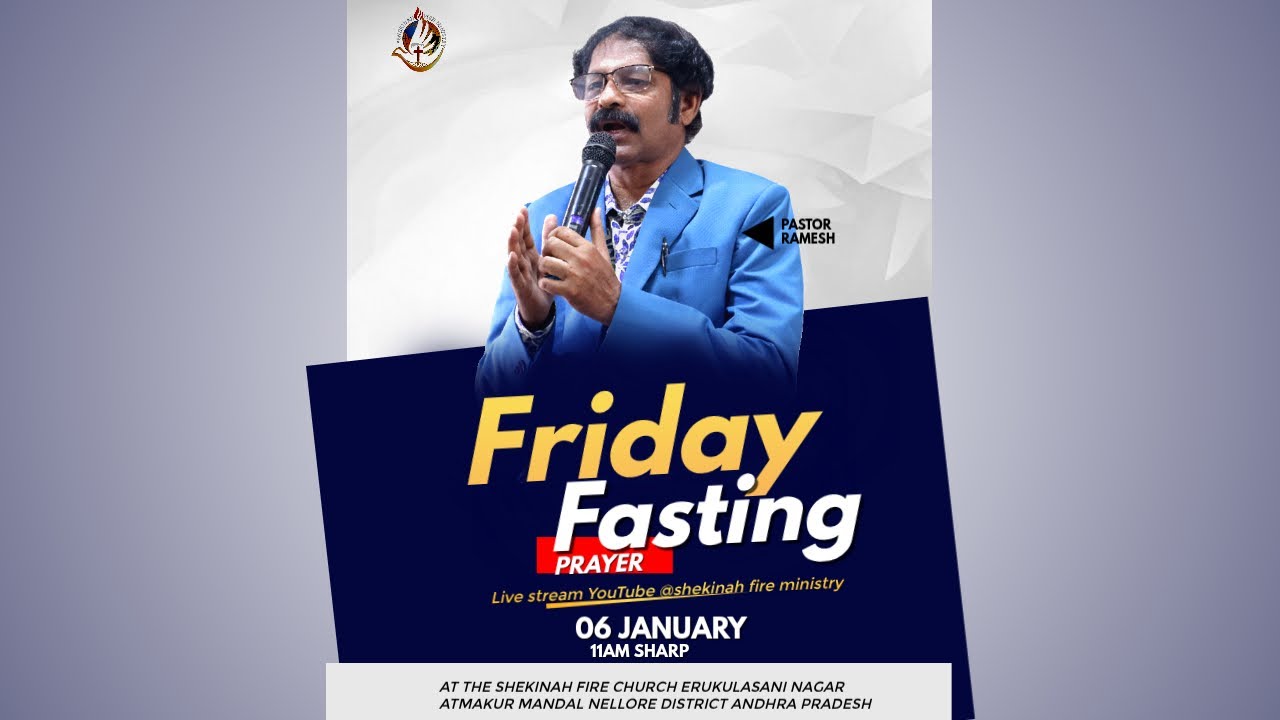 Shekinah Fire Ministry || #fridayfastingprayer      #live 06/02/2026 Pas.Ramesh