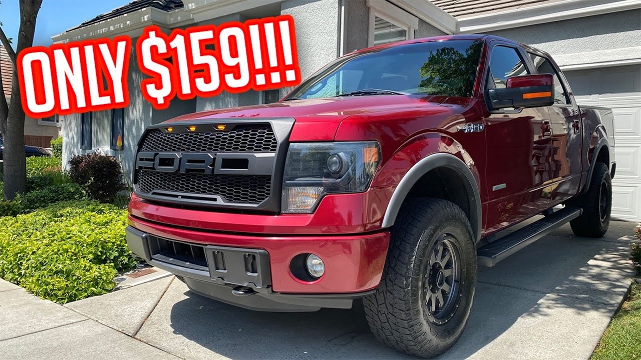 Raptor Grill INSTALL For F150 2009-2014 By AMERICAN MODIFIED!