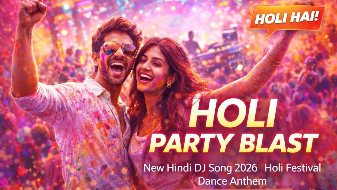 Rangon Mein Tu | Holi Party Song 2026 🔥 New Hindi DJ Holi Song | Dance Blast