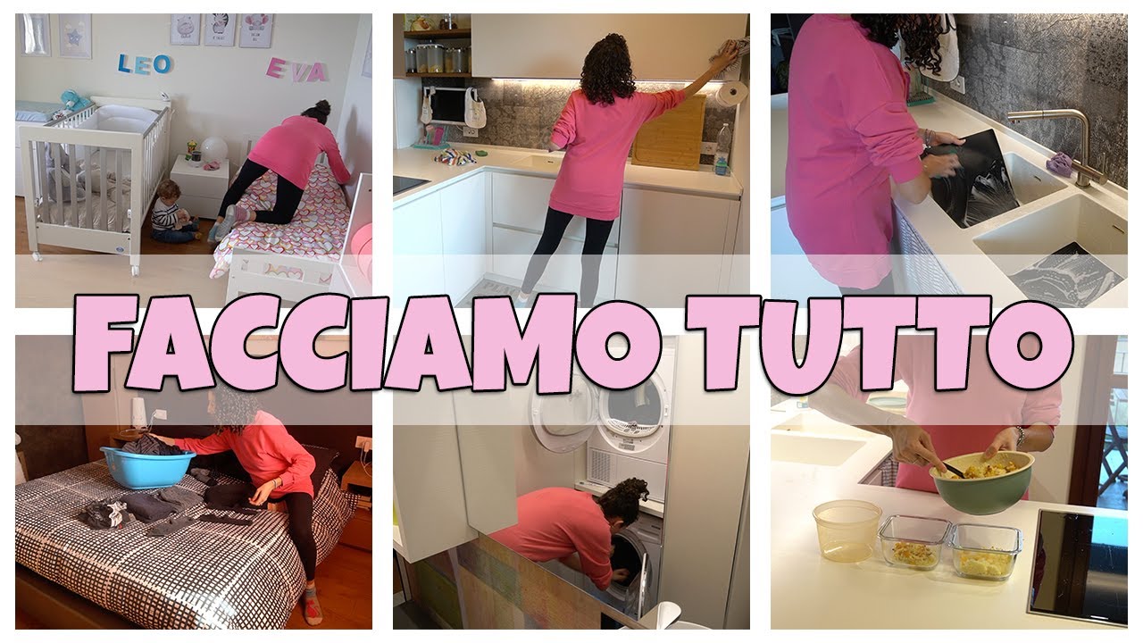 FACCIAMO TUTTO | PULIZIA, CUCINA, ORGANIZZAZIONE PASTI | UNA DOMENICA INSIEME | Giuly T