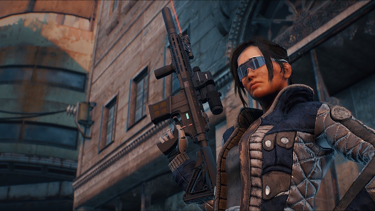 FALLOUT 4 MOD REVIEW AER15 Modern Laser Assault Rilfe