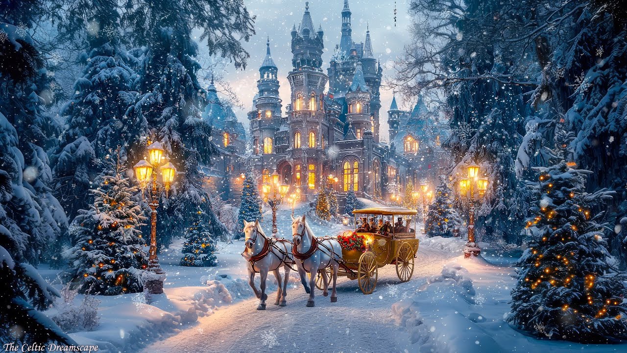Winter’s Celtic Charm: Serene Christmas Music for Relaxation & Peaceful Nights ❄️Celtic Winter Night