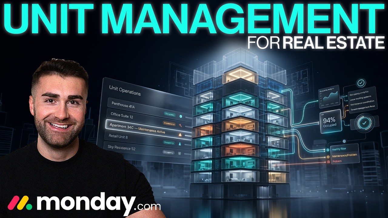 Unit Management For Real Estate In Monday.com | Monday.com For Real Estate | 2026