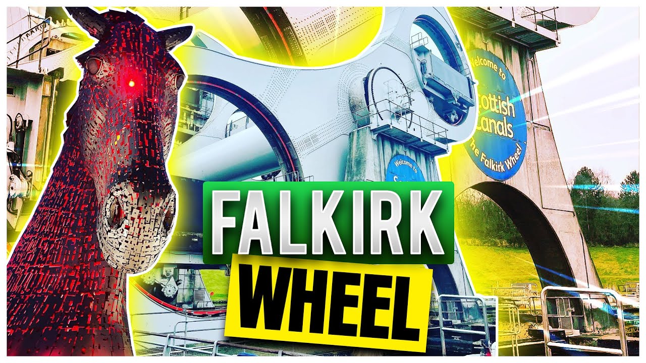 Falkirk Wheel in Operation & Wild Camping at The Kelpies | Winter Tour Scotland #4