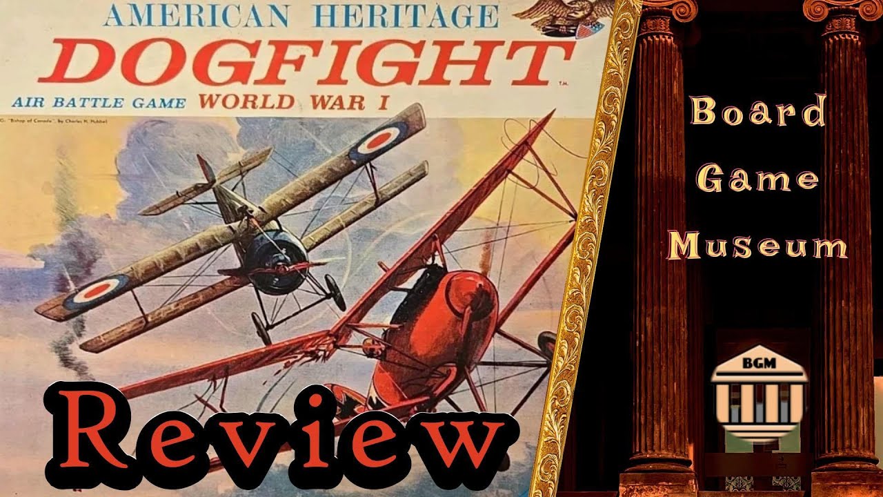 Эпизод №334. Обзор настольной игры «Dogfight» (Милтон Брэдли, 1962)