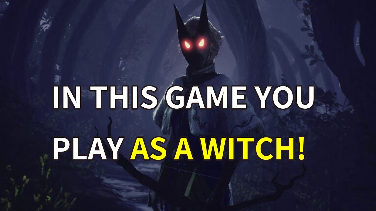 In this game you play as a WITCH!