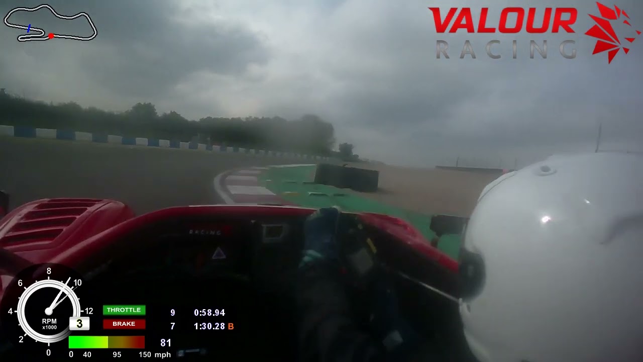 Onboard SR3 - Lap Record Donington Park GP