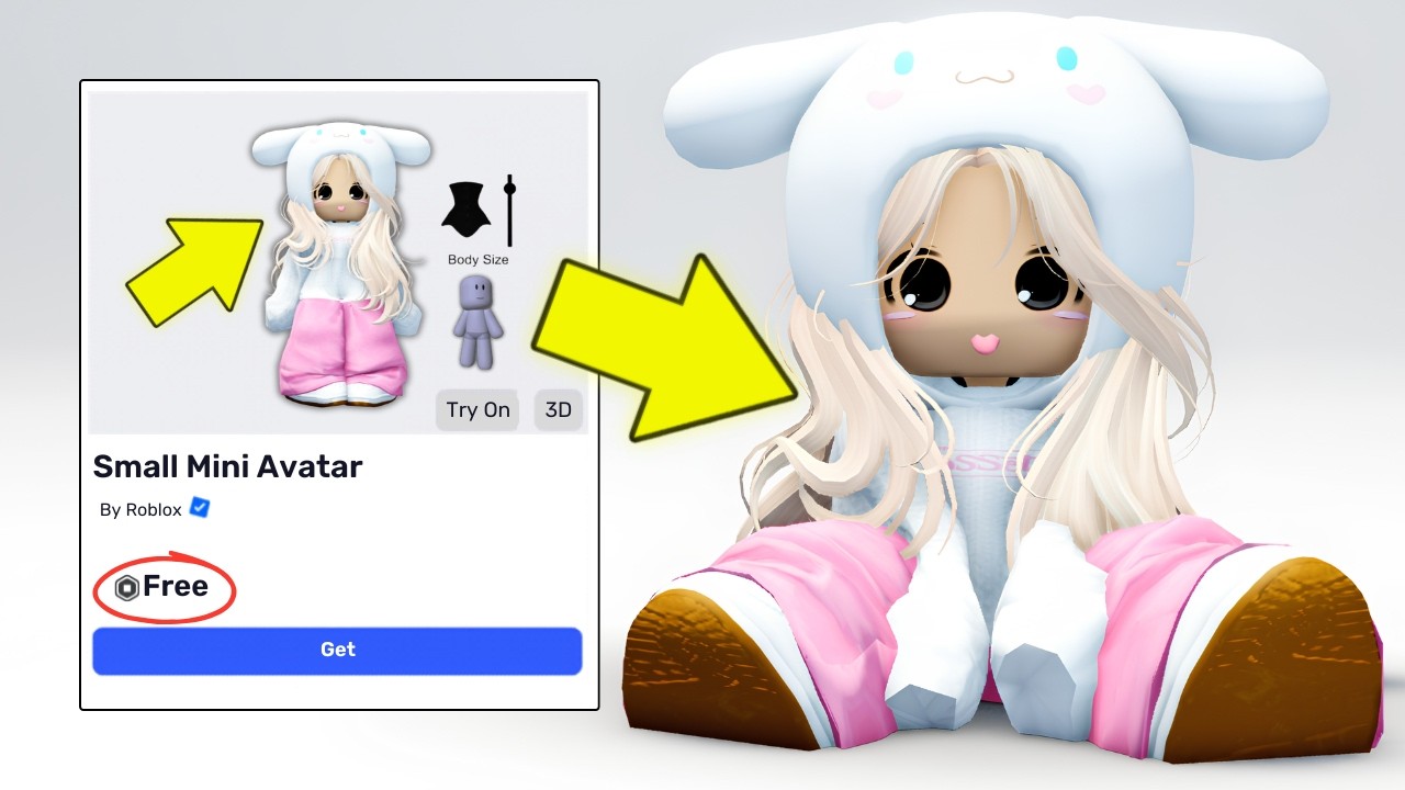 How to get a FREE Small Mini Avatar in Roblox 2026! 🧸🎀