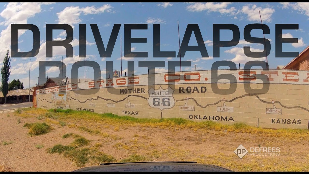 Route 66 Timelapse - From Chicago to LA in 3 Minutes