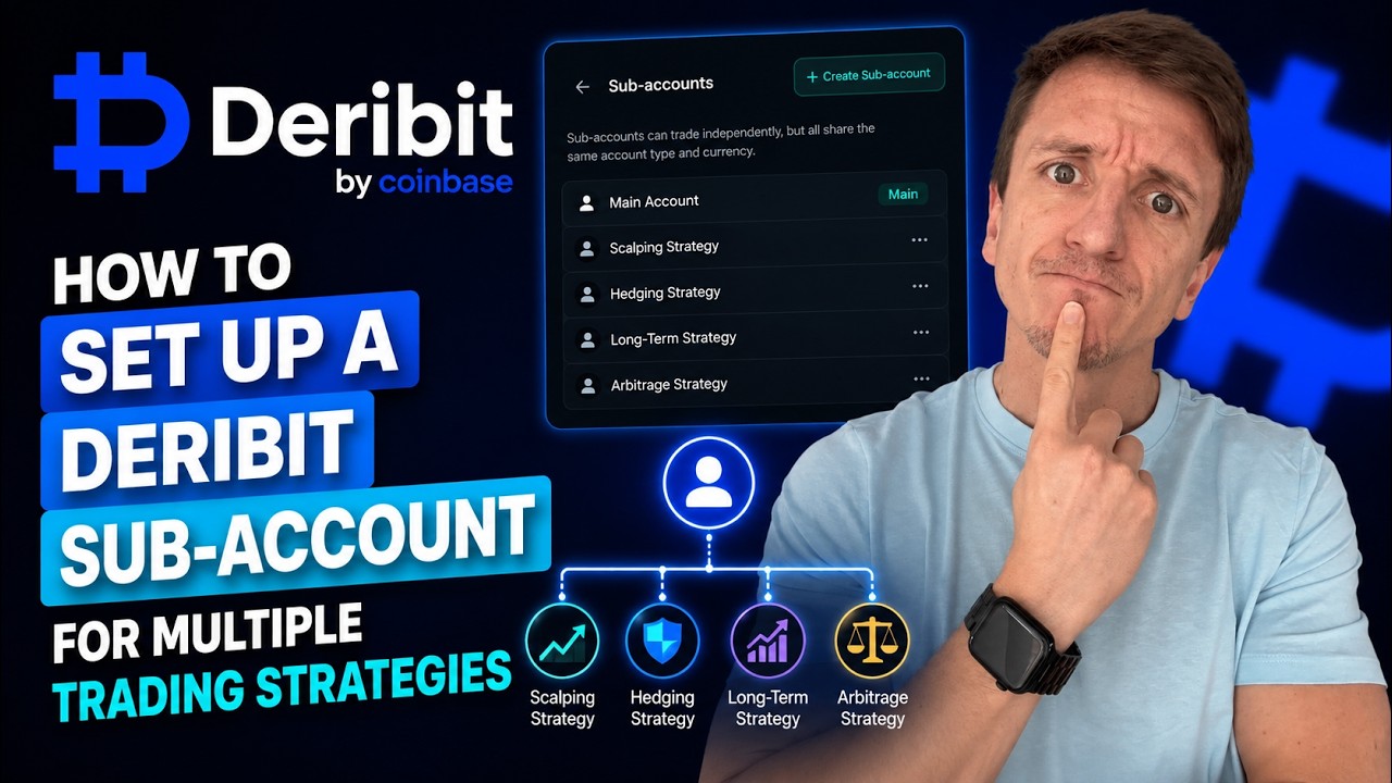 How To Set Up A Deribit Sub-Account For Multiple Trading Strategies