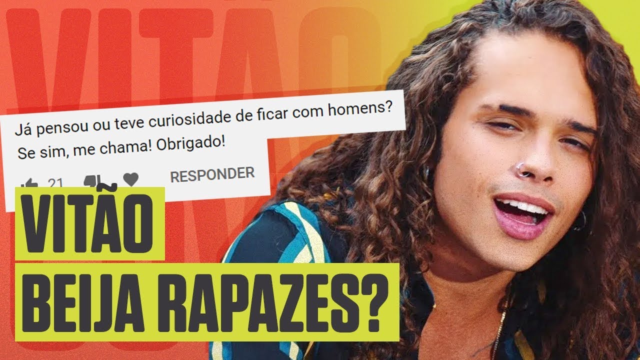 VITÃO fala sobre vontade de FICAR com HOMENS e canta 