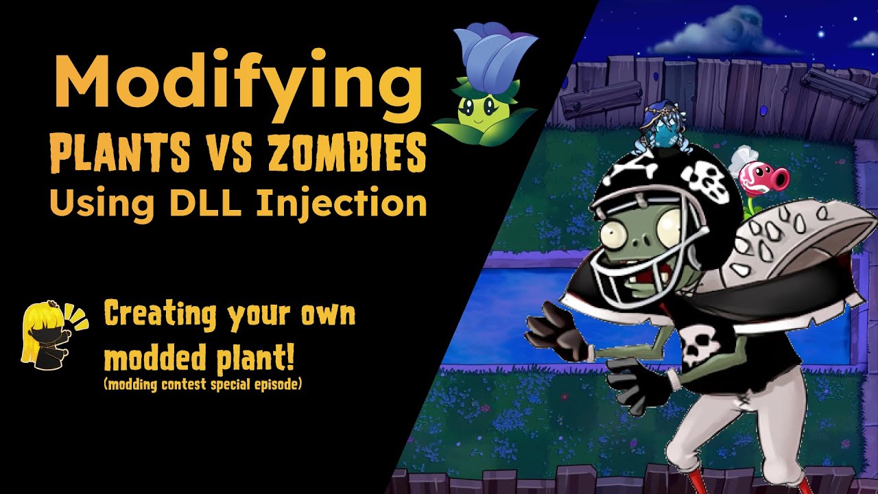 How to create your own modified plant in PvZ 1 using DLL Injection