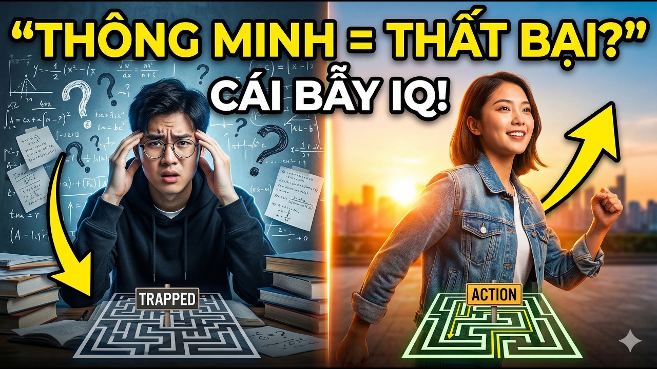 Tại Sao Người Thông Minh Lại Khó Thành Công? Cái Bẫy IQ Ít Ai Nhận Ra