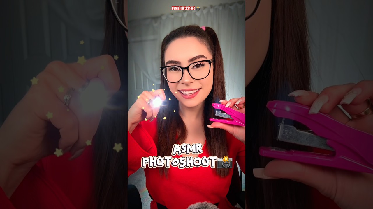 PHOTOSHOOT ASMR 📸 #asmr #shorts #tingles