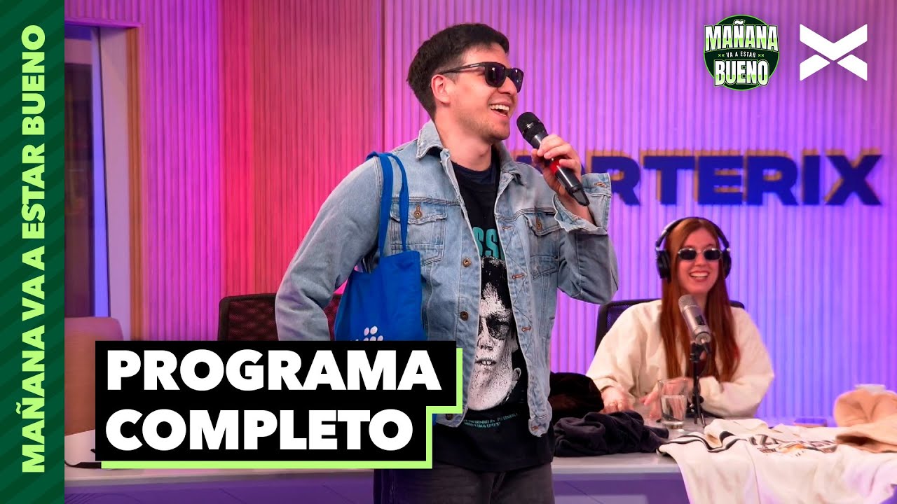 VINO AGOS PALAZZOLO Y LOOKEO A NACHOIDE | COMPLETO 15/04 | #Mañanavaaestarbueno