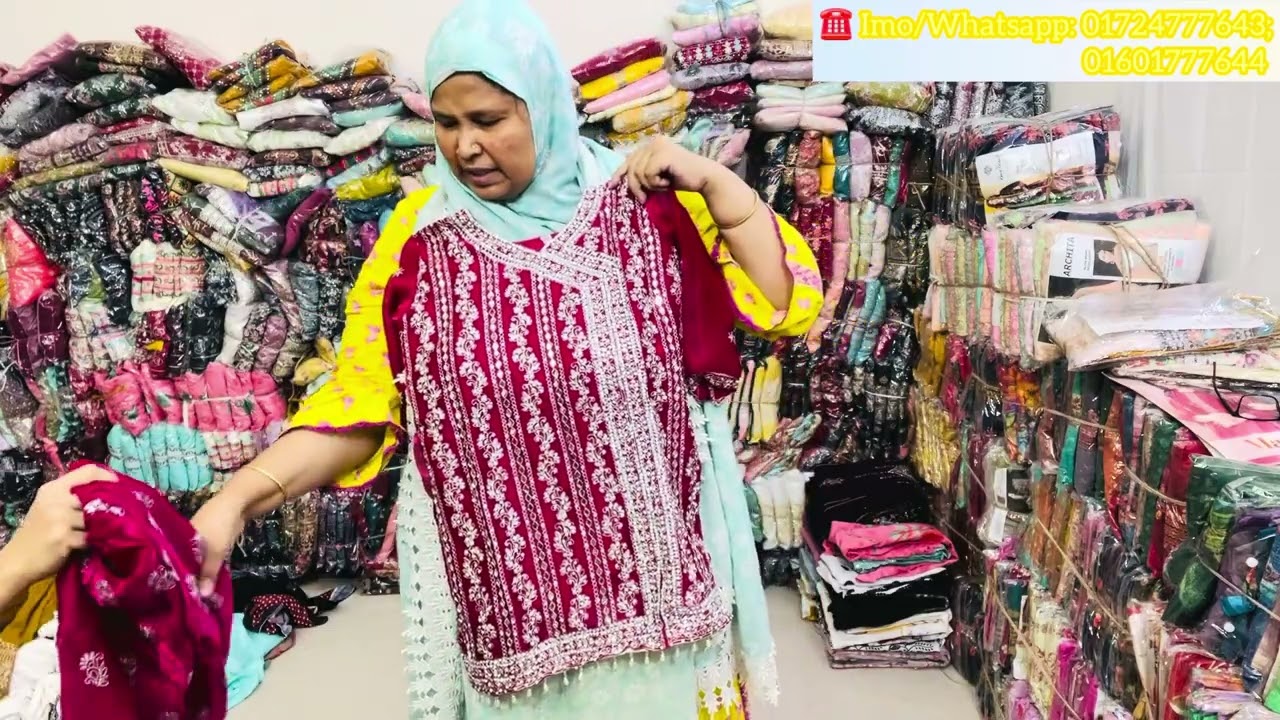 ভাইরাল ঈদ কালেকশন গুলো চলে আসছে সব রেডি থ্রি পিস ঈদের দিন পর্যন্ত সেল করতে পারবেন
