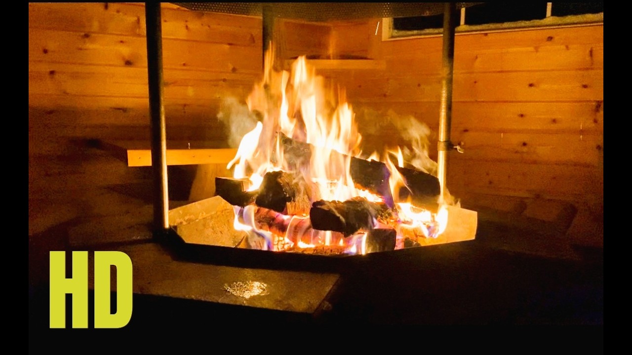 Cozy campfire HD 🔥 (Real! Not AI!)