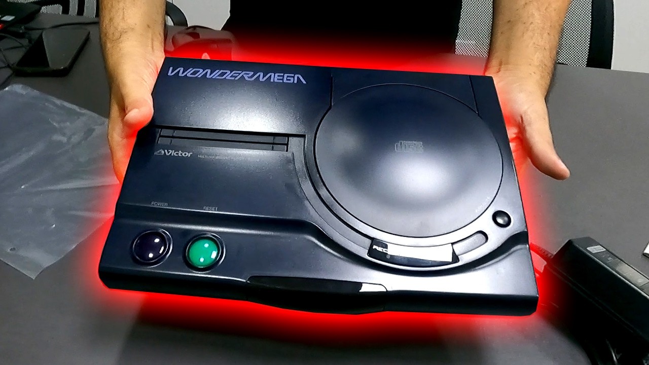 Esse console da SEGA quase ninguém viu no Brasil! Conheça o Victor Wondermega RG-M2