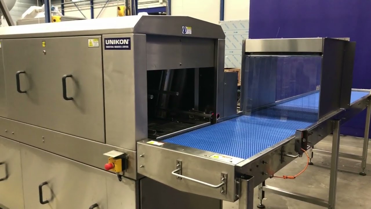 UNIKON Industrial Washers for several products Un serie including drying