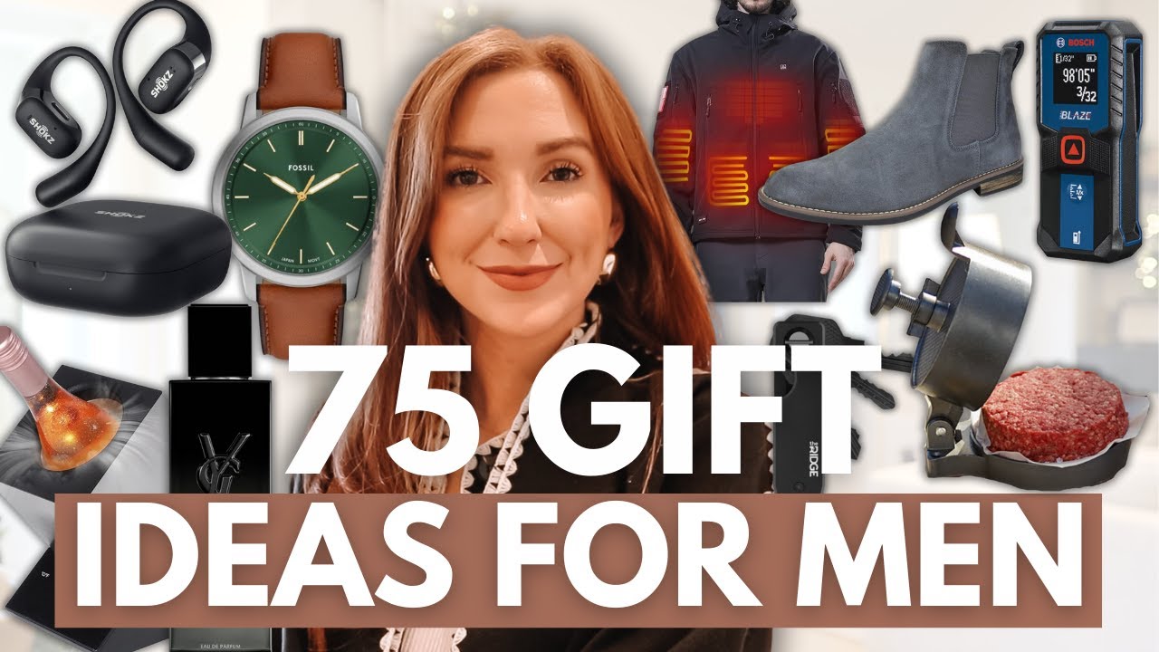 75 GIFT IDEAS FOR MEN! | Men's Gift Ideas | Holiday Gift Guide 2024
