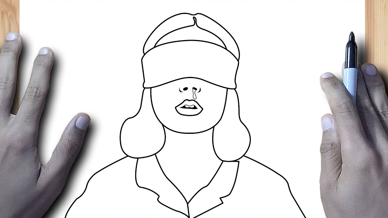 COMO DIBUJAR A ONCE - STRANGER THINGS 3