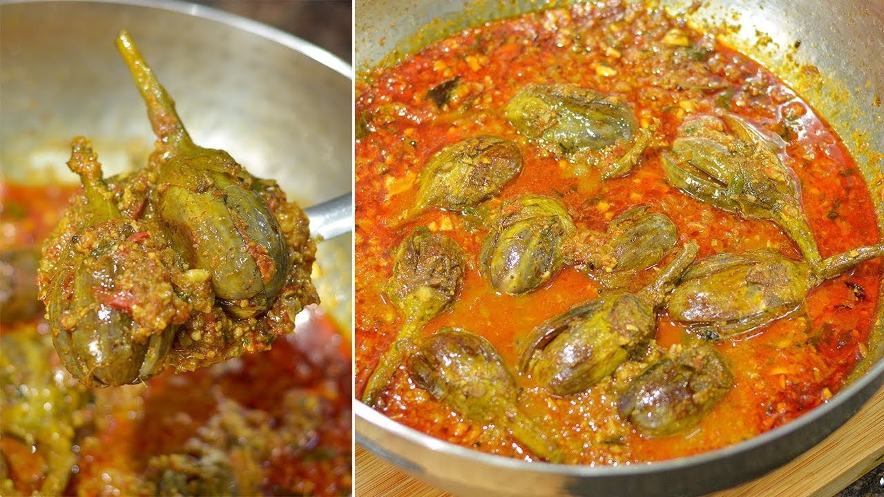 मसालेदार लपथपी वांगी | Masaledar Lapthapi Vangi In Marathi | Maharashtrian Recipes