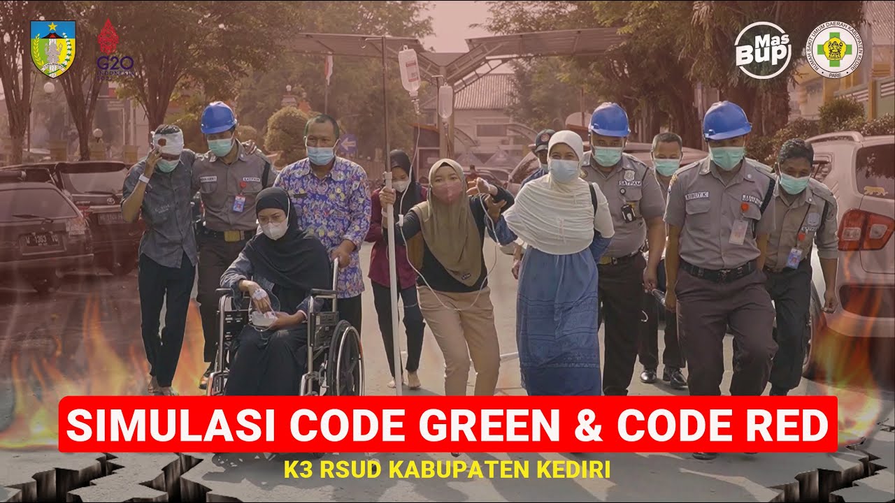 Simulasi CODE GREEN & CODE RED RSKK