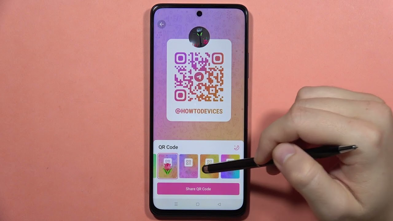 How to Open Profile QR Code on Telegram App - Find your Telegram QR Code