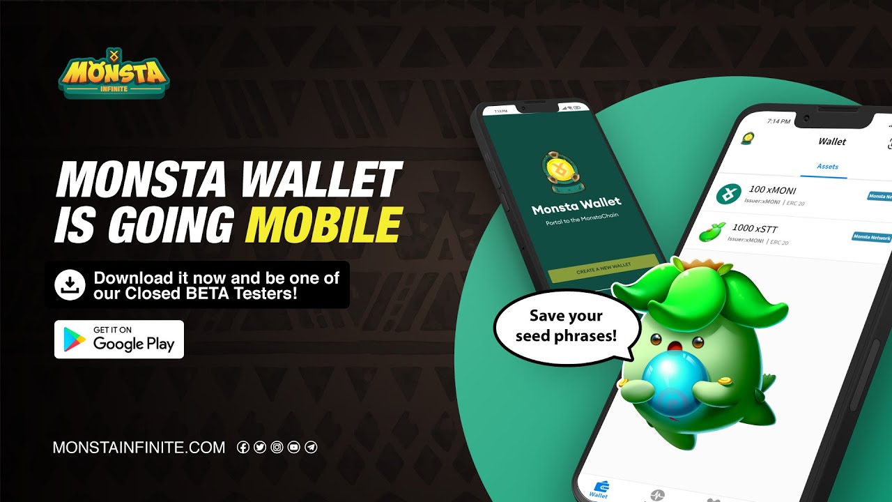 Monsta Wallet Going Mobile!