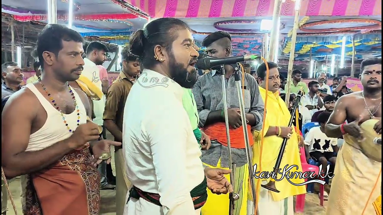 மூலக்கரையில் முழங்கிய சக்தி கண்ணன் மகுடம் #magudam #kaniyan #kaali
