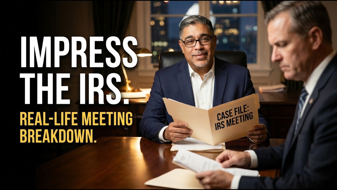How to Impress an IRS Revenue Officer: Real-Life Meeting Breakdown