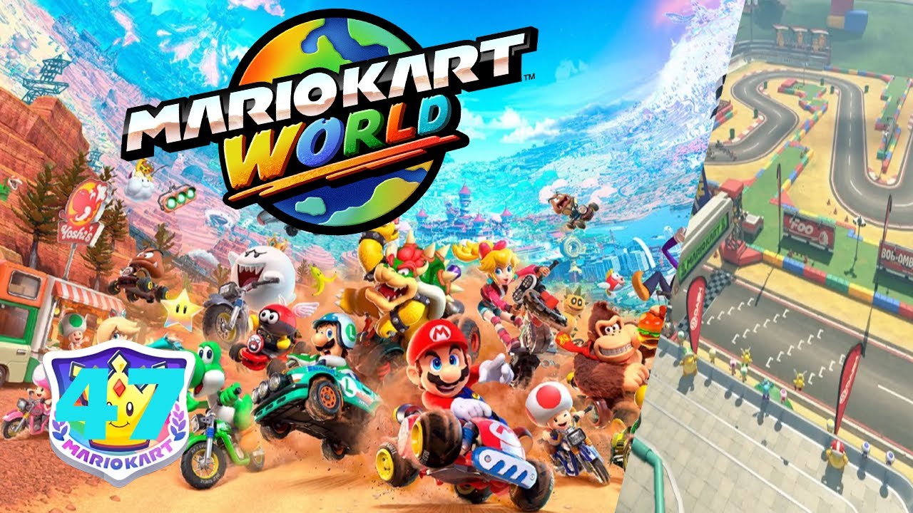 MarioKart World part 47/Baby Daisy can't get a break from all these shells hitting her!