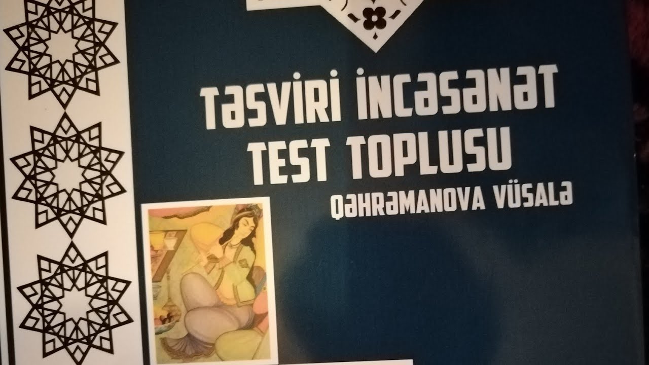 2- ci sinifi təsviri incəsənət testləri.