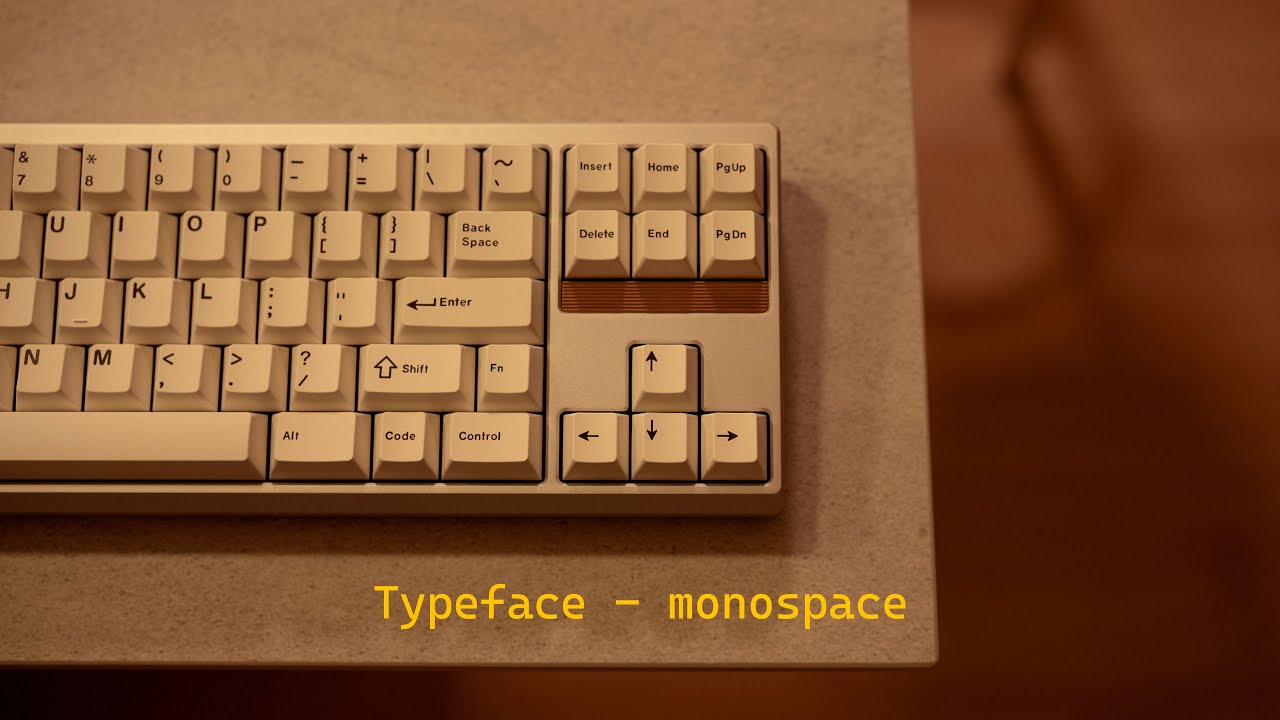 Typface  - monospace sound test