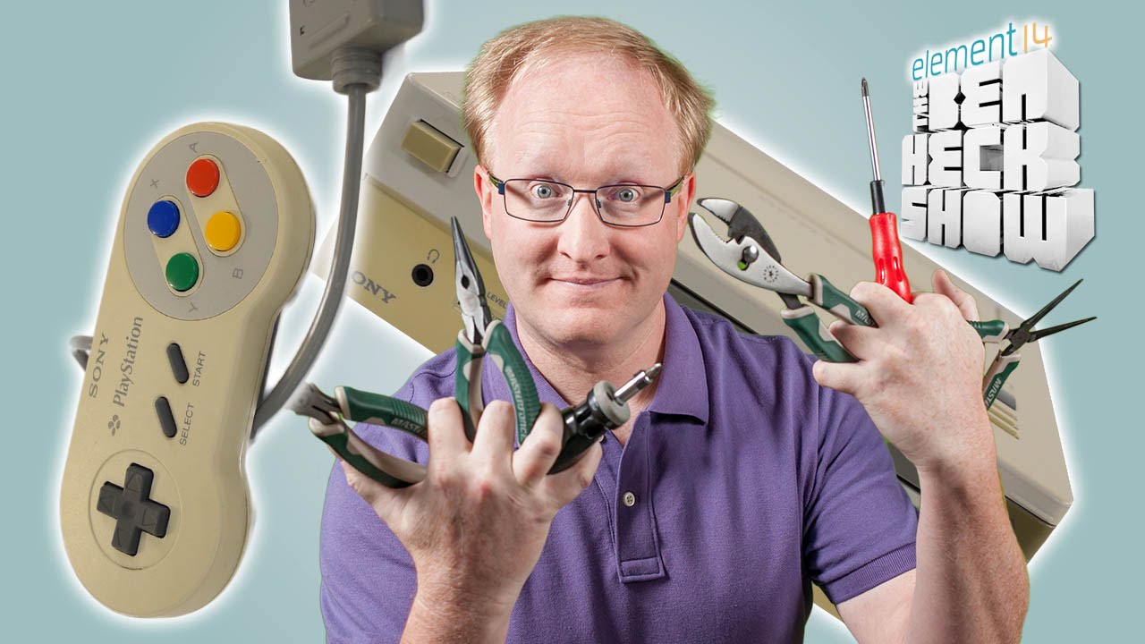 Ben Heck's Nintendo-Playstation Prototype Pt 1 Teardown