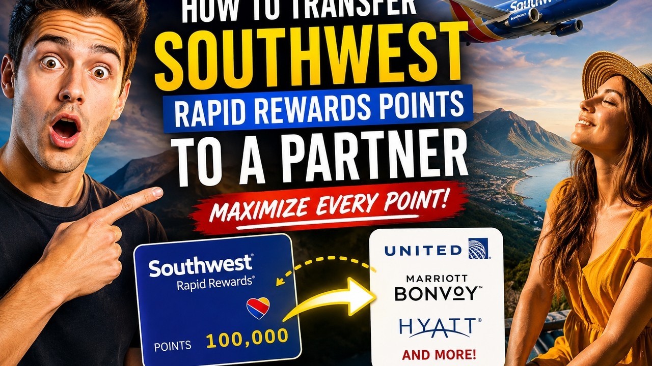 How to transfer Southwest Rapid Rewards points to a partner