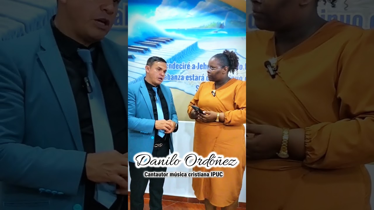 Danilo Ordóñez cantante de música cristiana IPUC entrevista con él mírenlo hasta el final.