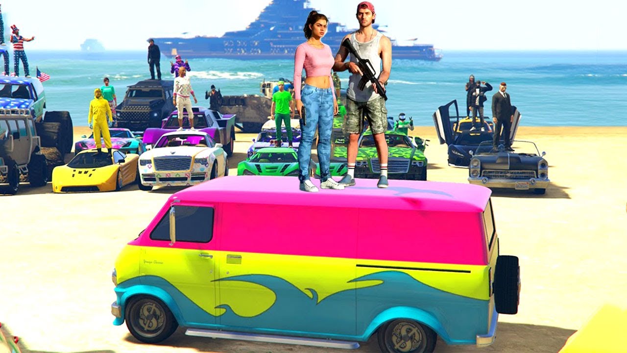 TOP ASSORTIMENT VÉHICULES VETEMENTS GTA 6