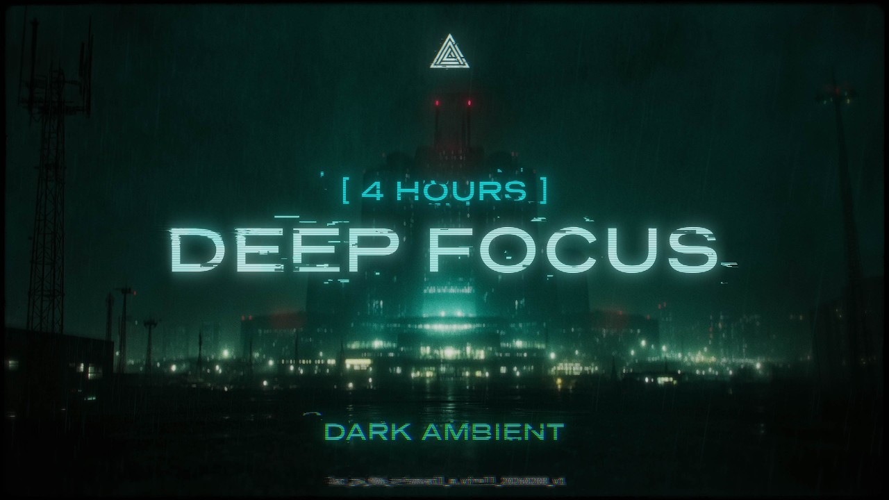 Axiomveil — Cinematic Dark Ambient Rain for Focus & Solitude [ 4 hours :: RS-006 ]]