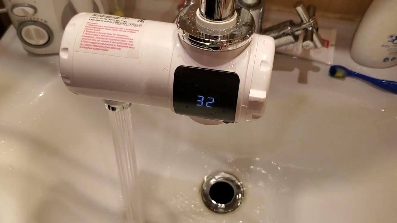 Водонагреватель unipump, насадка на кран