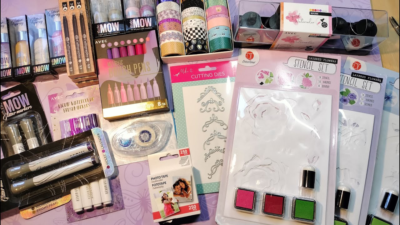 Haul de compras Inauguración Action Alcorcón 1ª parte🛒😍 #scrapbooking #haul #action
