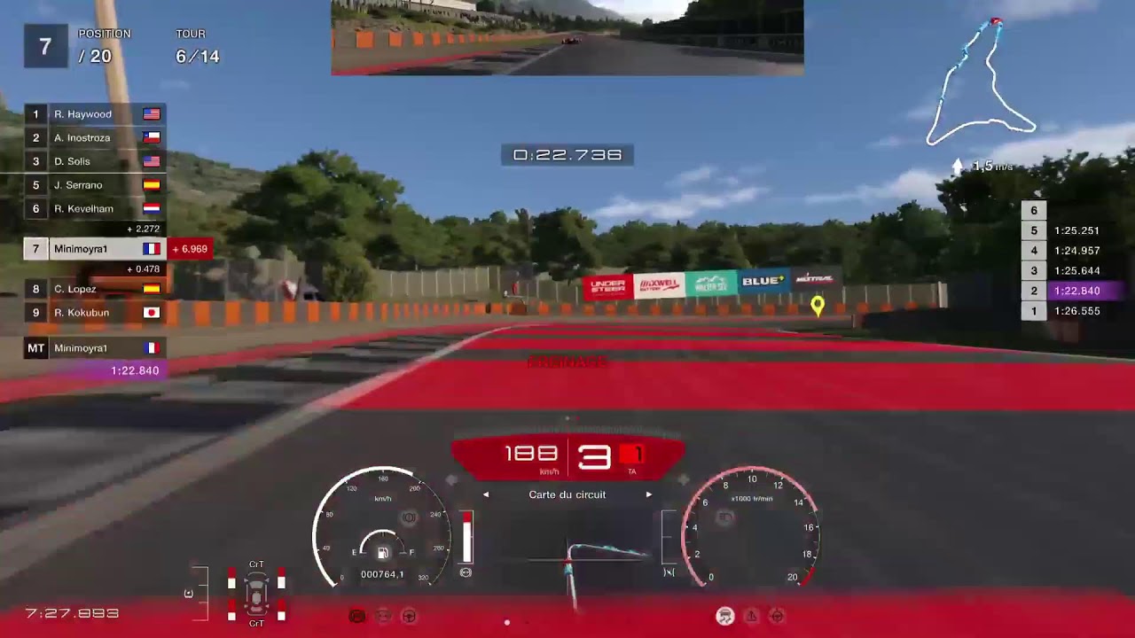 Je joue a Gran Turismo7