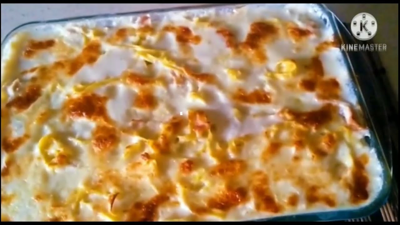 The best nouille recipe😋😋 أطيب معكرونة بالصلصة البيضاء والدجاج